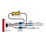 6ohm Resistor for LED Car Bulbs - Anti-Flicker