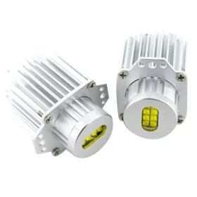 Angel Eyes -merkkivalo, 80W Cree LED, pari - valkoinen (E90