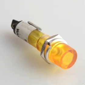 Indikatorlampa 220/230V, IP66, för håldiameter 7mm, höjd 5mm