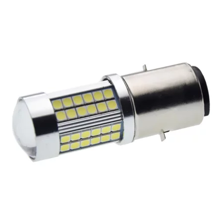 BA20D (H6) LED blanco 66x 3030 SMD, 6V, 59x20mm