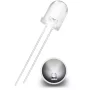 Diode LED 8mm, blanche, AMPUL.eu