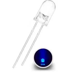 LED-Diode 5mm, UV-Violett, AMPUL.eu