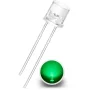 LED dioda 5 mm prozirna zelena, svjetlost 10000 mcd