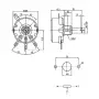 Potentiometer WTH118, 2W with ±5% tolerance
