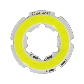 Diode LED COB ⌀30mm, 3W, blanche, AMPUL.eu