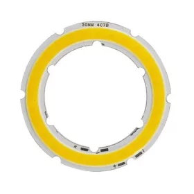 COB LED dioda ⌀50 mm, 5 W, topla bijela, AMPUL.eu