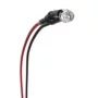 Diode LED 3mm avec résistance, 20cm, Rouge, AMPUL.eu