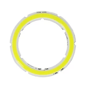 COB LED Diode ⌀60mm, 6W, White, AMPUL.eu