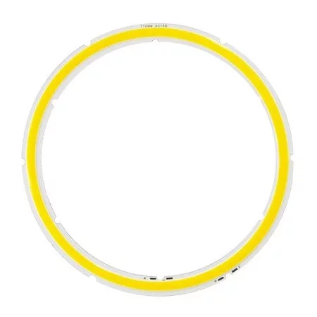 Dioda LED COB ⌀110mm, 11W, ciepła biel, AMPUL.eu