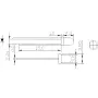 Diodo LED 3 mm, verde diffuso, AMPUL.eu