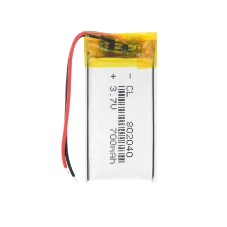 Li-Pol baterie 650mAh 3.7V 802040 s ochranným čipem