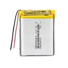 Batería Li-Pol 2400mAh, 3.7V, 104050, AMPUL.eu