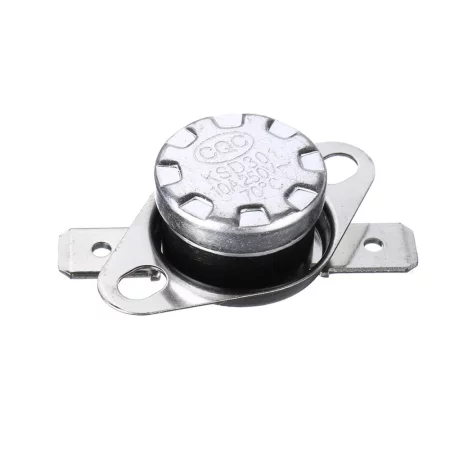 Termostat KSD301 250V 10A NO industrijski bakelit