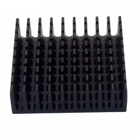 Dissipatore di calore in alluminio 35x35x10 mm con nastro