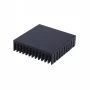 Aluminijski radijator 40x40x11mm, crni anodizirani hladnjak