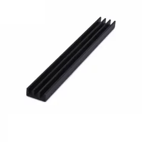 Dissipatore di calore in alluminio 100x14x6mm, AMPUL.eu