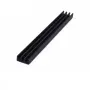 Dissipatore di calore in alluminio 100x14x6mm, AMPUL.eu