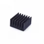 Radiator aluminiowy 28x28x15mm czarny anodowany