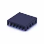 Chiuvetă de căldură aluminiu 19x19x5mm, negru