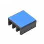 Aluminum heat sink 11x11x5mm with hot melt adhesive tape