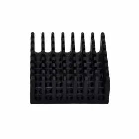 Dissipatore di calore in alluminio 25x25x10 mm con nastro