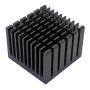Dissipateur aluminium 40x40x30mm avec ruban thermofusible