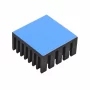 Aluminum heat sink 20x20x10mm with hot melt adhesive tape