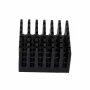 Aluminum Heat Sink 28x28x15mm with Adhesive