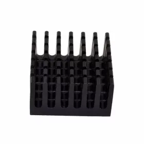 Dissipatore di calore in alluminio 28x28x15 mm con nastro