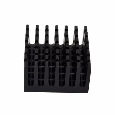 Dissipatore di calore in alluminio 28x28x15 mm con nastro