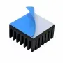 Dissipatore di calore in alluminio 28x28x15 mm con nastro