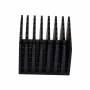 Dissipatore di calore in alluminio anodizzato nero 28x28x20mm
