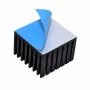 Chiuvetă de căldură din aluminiu 28x28x20mm cu bandă adezivă