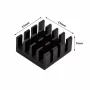 Hliníkový chladič 14x14x7mm s teplovodivou lepící páskou