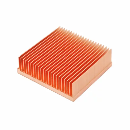 Univerzalni bakreni radiator 35x35x11mm z zaščitnim premazom