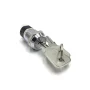 Safety key switch, round ON-OFF, mounting hole diameter 19mm
