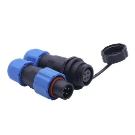 SP13, 4-pin IP68 vodeodolný káblový konektor