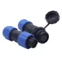 SP13, conector de cable impermeable IP68, de 7 pines, AMPUL.eu