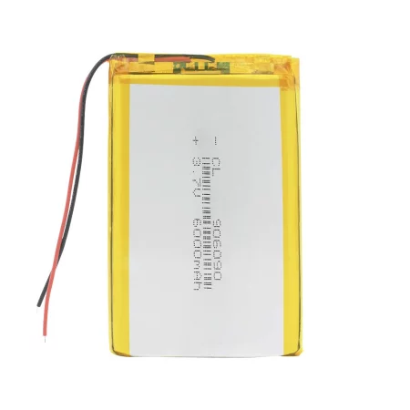 Li-Pol batéria 6000mAh, 3.7V, 906090, AMPUL.eu