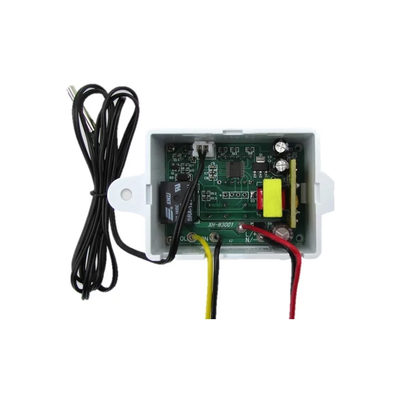 W3002 220v 12v 24v Contrôleur de température numérique 10a Sonde de  commutateur de contrôle de thermostat avec capteur thermostatique étanche