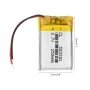 Baterie Li-Pol 250mAh 3.7V model 502030 pentru dispozitive electronice