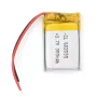 3.7V Li-Pol batéria s kapacitou 300mAh, bez pamäťového efektu. Integrovaný ochranný čip.