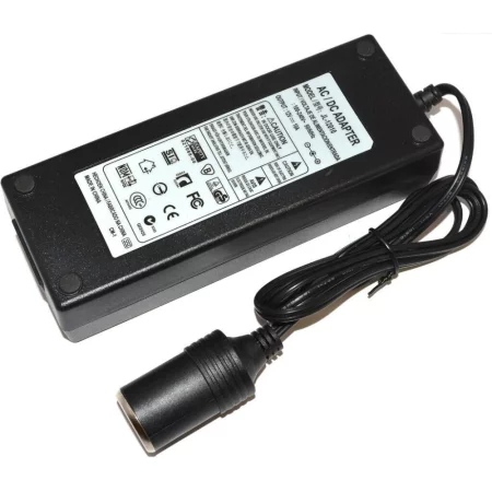 Napájecí zdroj 12V 10A s cigaretovou zásuvkou 120W