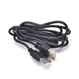 Prodlužovací kabel USB 2.0, černý, 1.5 metru, AMPUL.eu