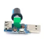 USB-ventilatorhastighedsregulator, 5V, AMPUL.eu