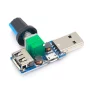 USB-fläkthastighetsregulator, 5V, AMPUL.eu