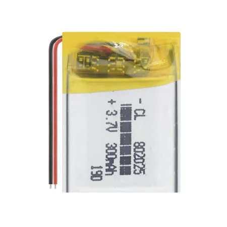 Batterie Li-Pol 300mAh, 3.7V, 802025, AMPUL.eu