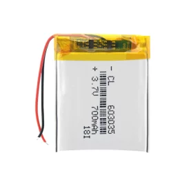 Li-Pol battery 700mAh, 3.7V, 603035, AMPUL.eu