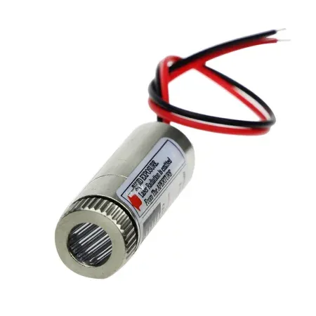 Módulo láser, 10mW, 520nm, línea, AMPUL.eu