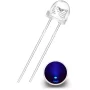 Diodo LED 5mm, 120°, UV Violet, AMPUL.eu